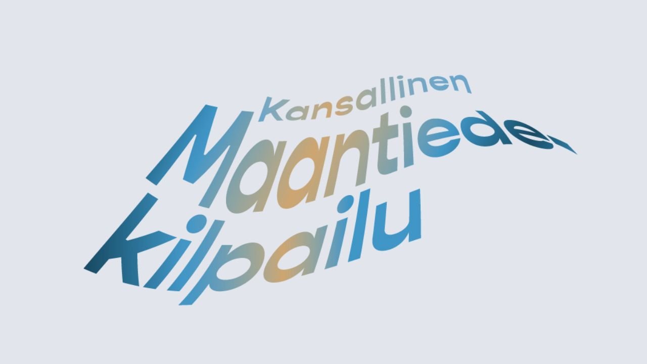 Kansallisen maantiedekilpailun tunnus